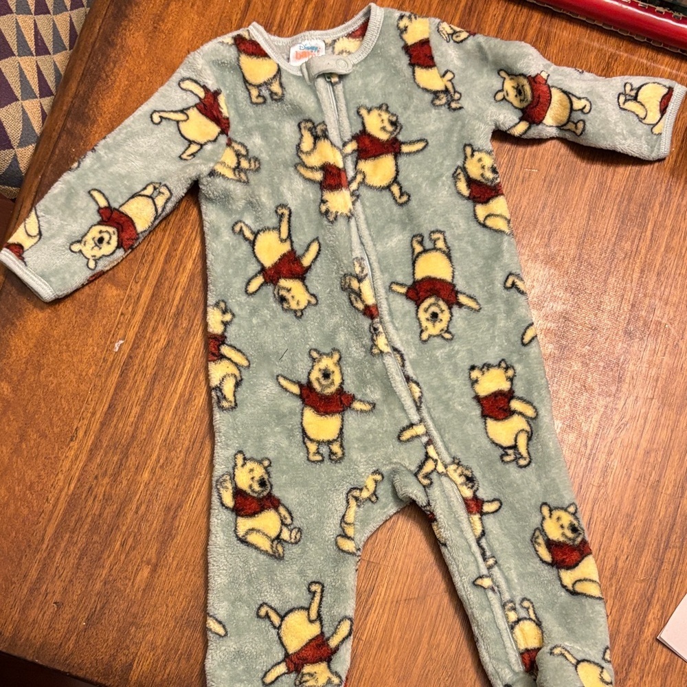 Disney Baby Winnie the Pooh Kids Footie - Cozy‎ soft fabric